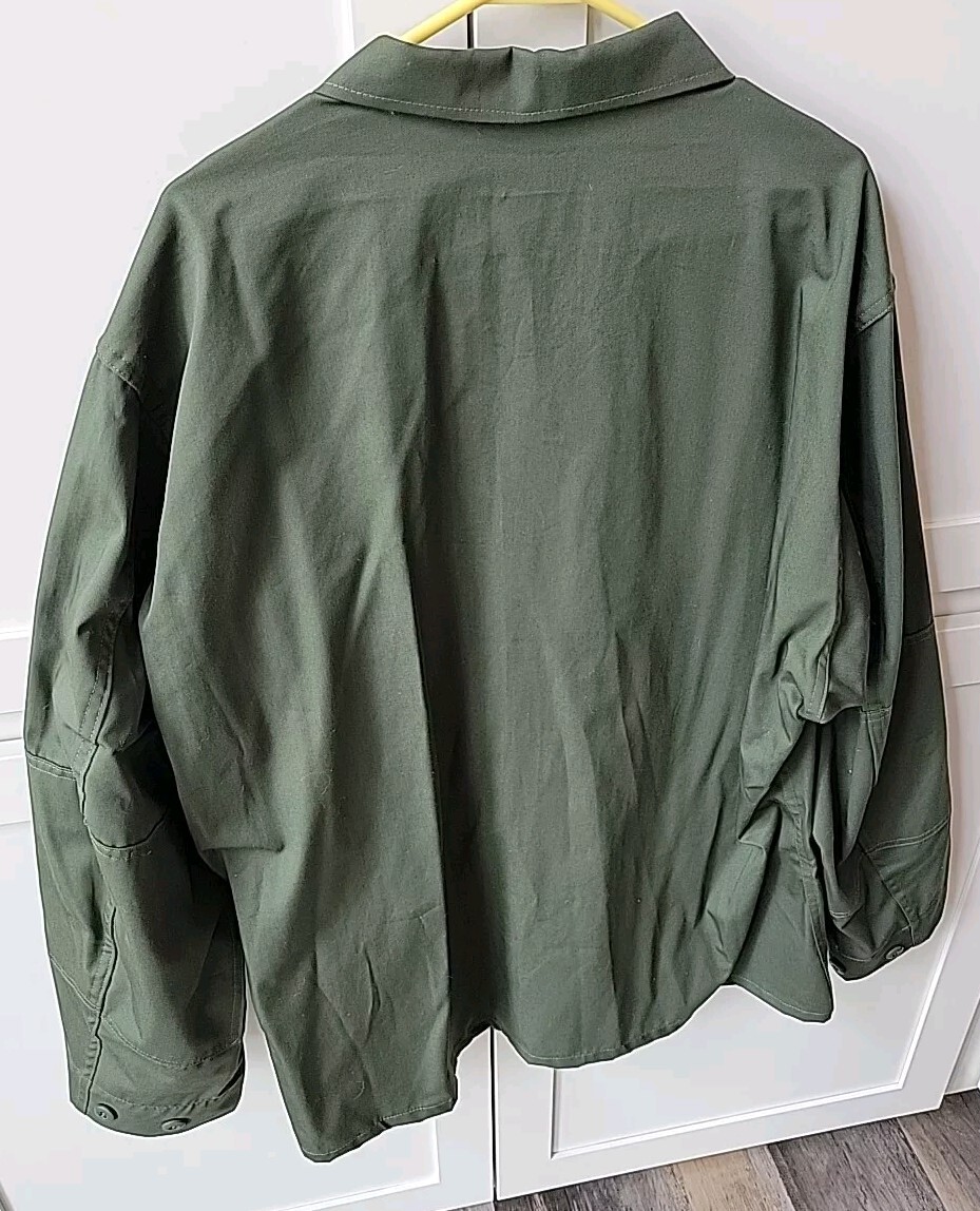 Propper Mens GREEN Military BDU Utility Jacket Size 2X