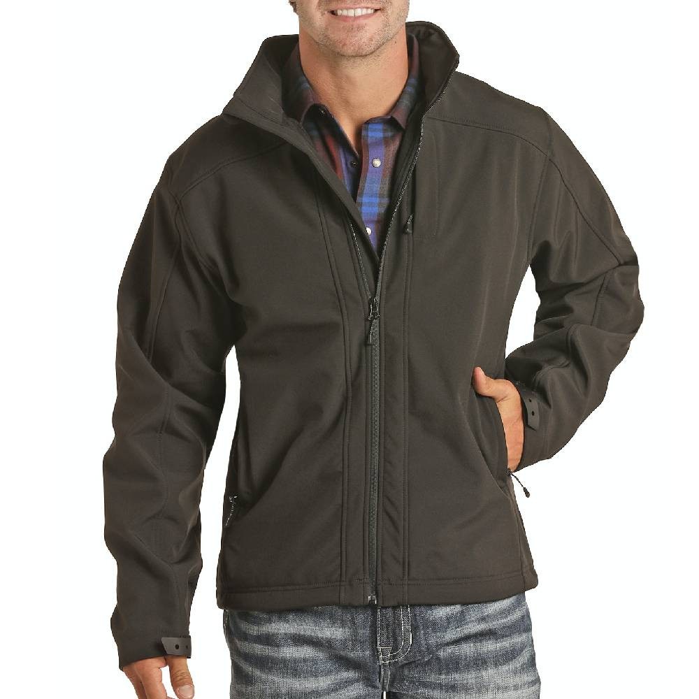 Powder River® Men’s Performance Black Softshell Jacket 92-9646-01