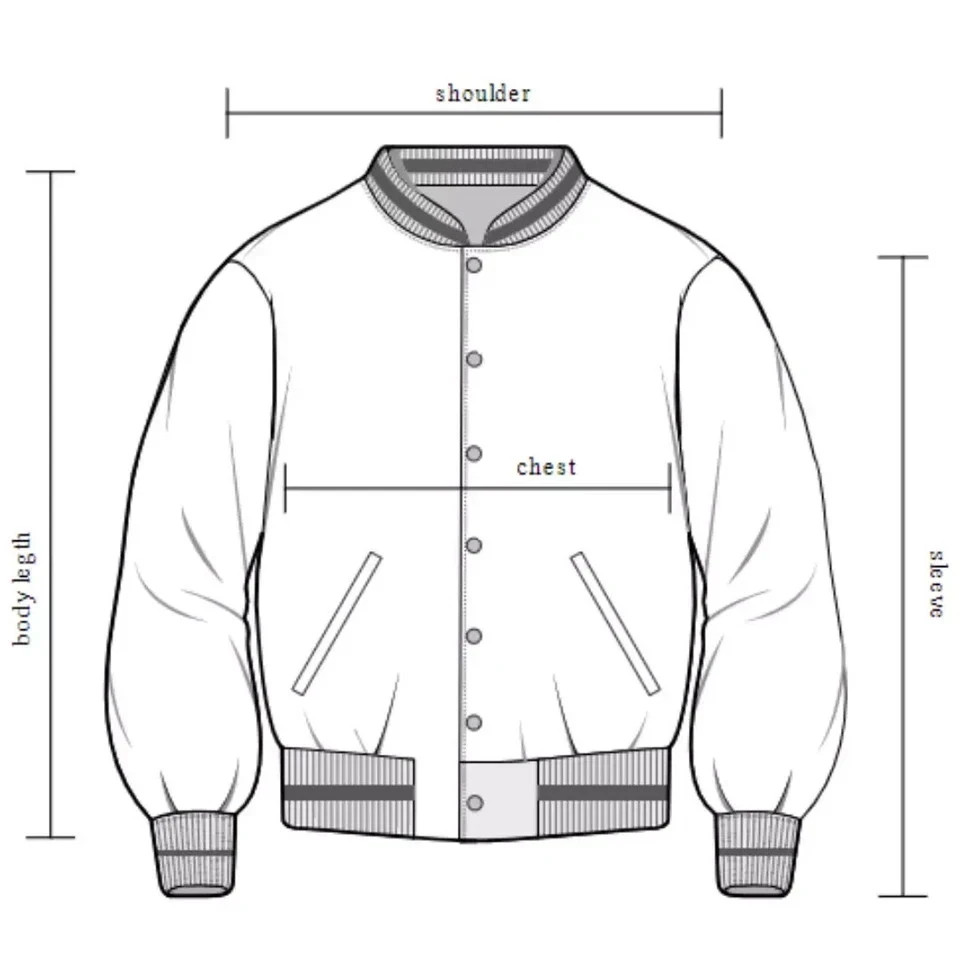 Letterman Death Note Black Wool & White Leather Sleeves Bomber Varsity Jacket