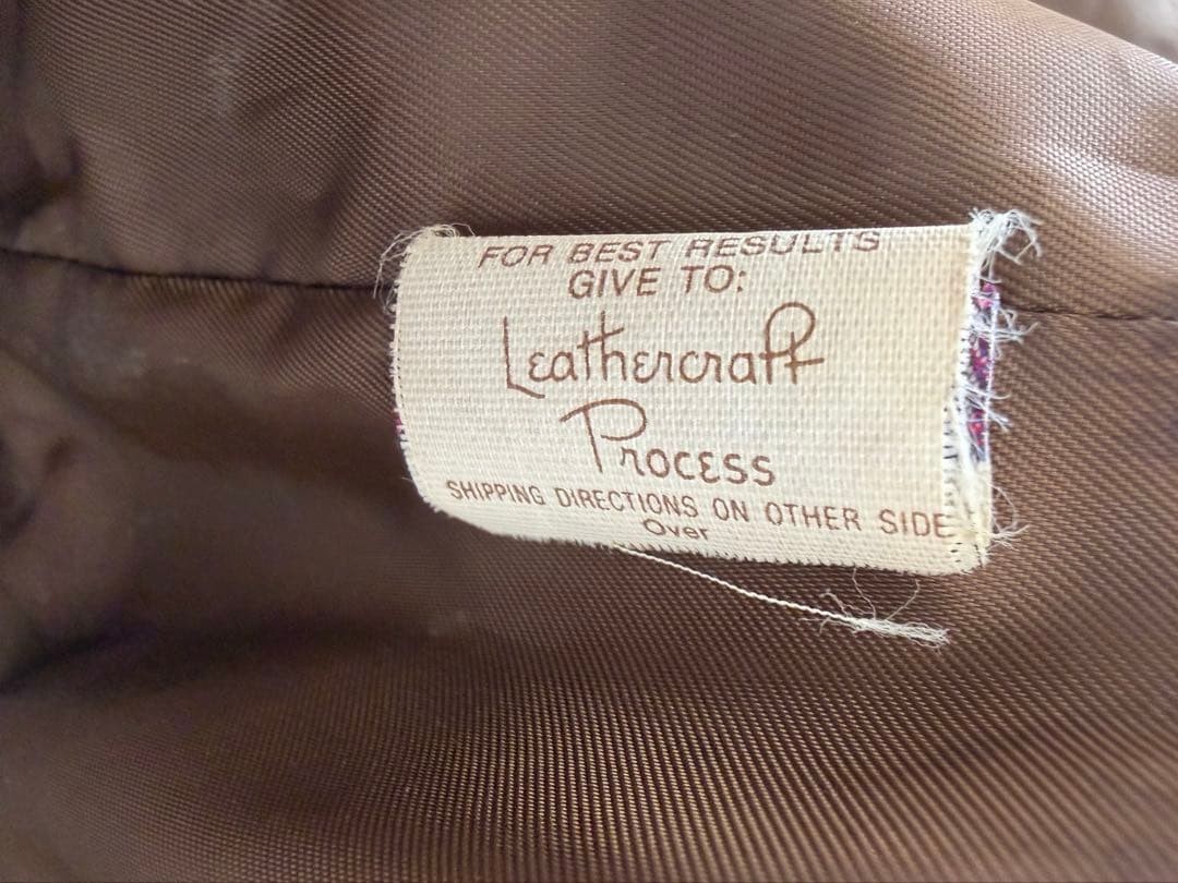 Schott N.Y.C Suede Leather Jacket Blouson Coat Men 40 Brown