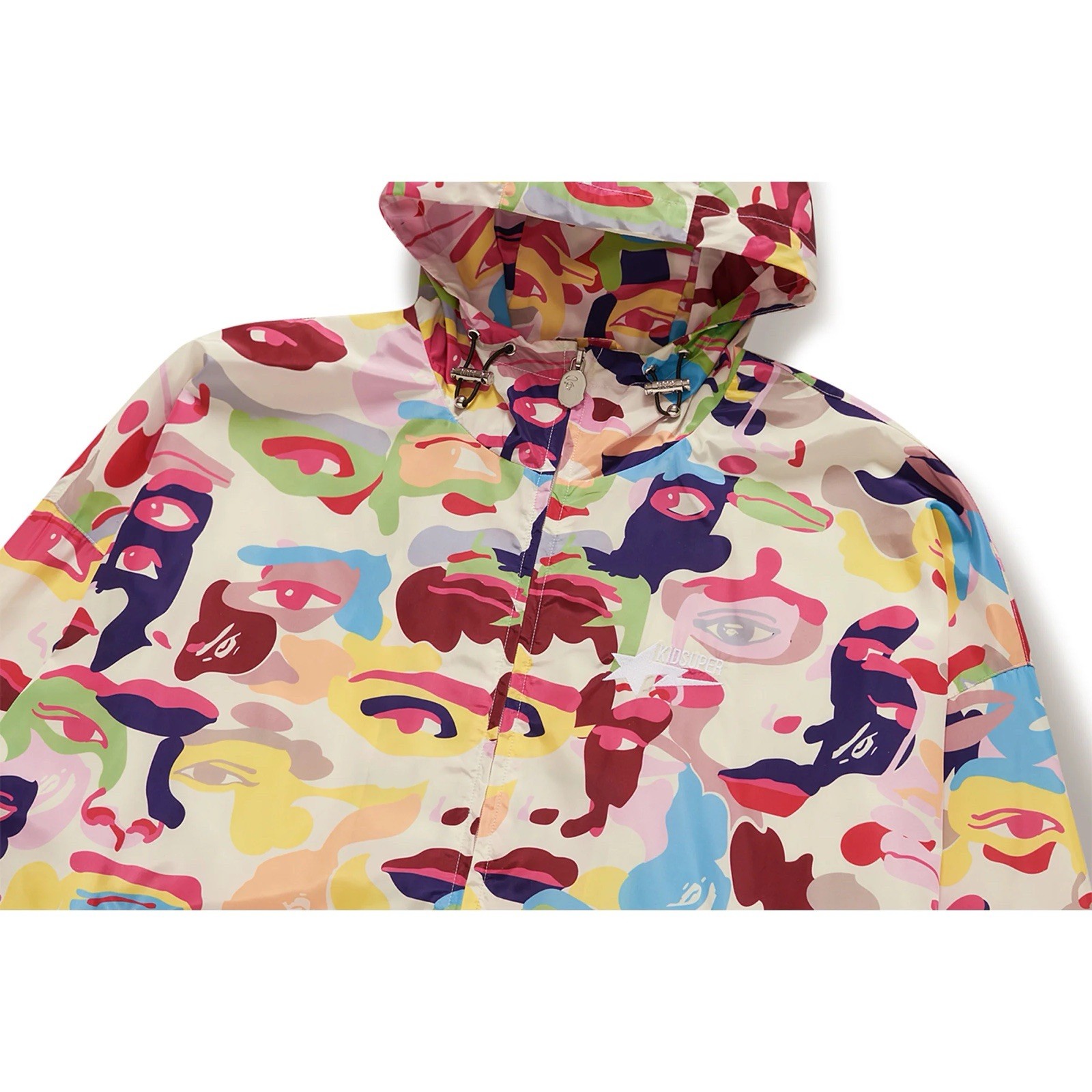 A BATHING APE Bape x Kidsuper Camo Lightweight Jacket «Multi Size L *US SELLER*