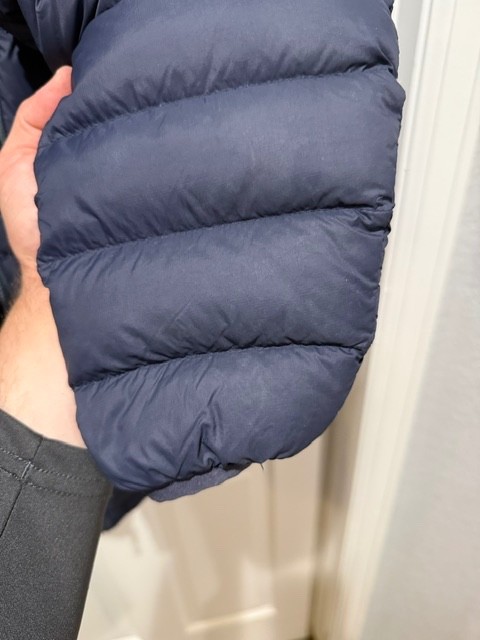 M $349 STIO HOMETOWN DOWN HOODED COAT JACKET 800-FILL FW21AG3 #200019 LARGE EUC