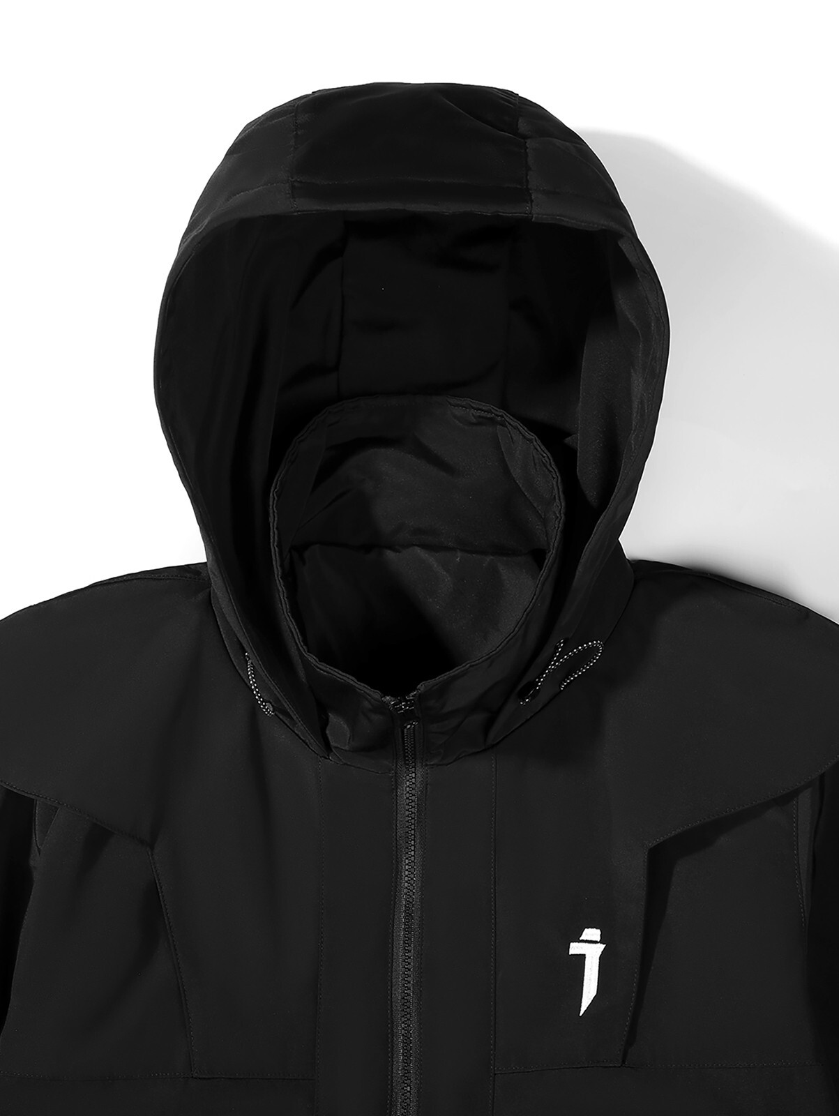 Niepce Japanese Urban Jacket with Hoodie Streetwear Casual Long Trench Coat
