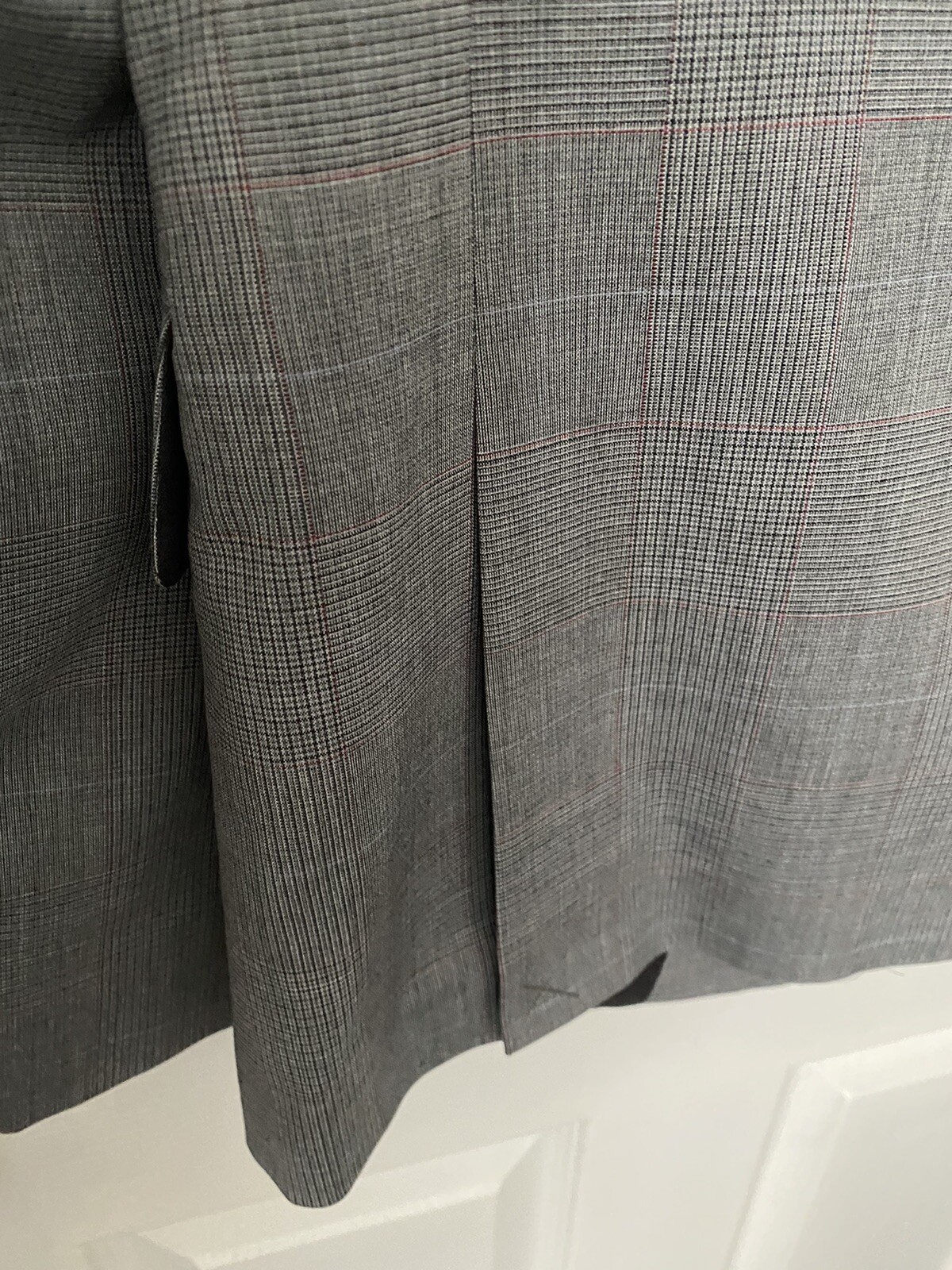 NWT ZARA Sport Jacket Blazer 2Vent Size US 36 EUR 46 Gray