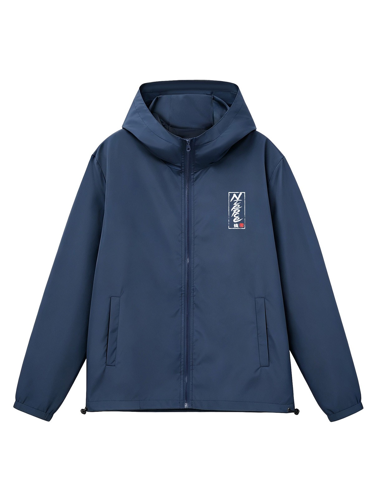 Niepce Streetwear Japanese Wonderful Rose Windbreaker Jacket for Men