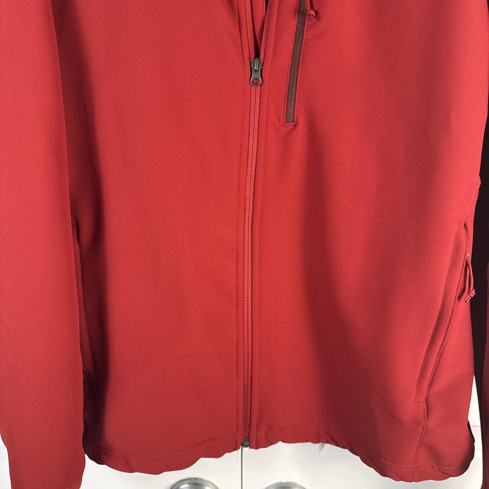 The North Face Apex Softshell Windfall Jacket XL Maroon