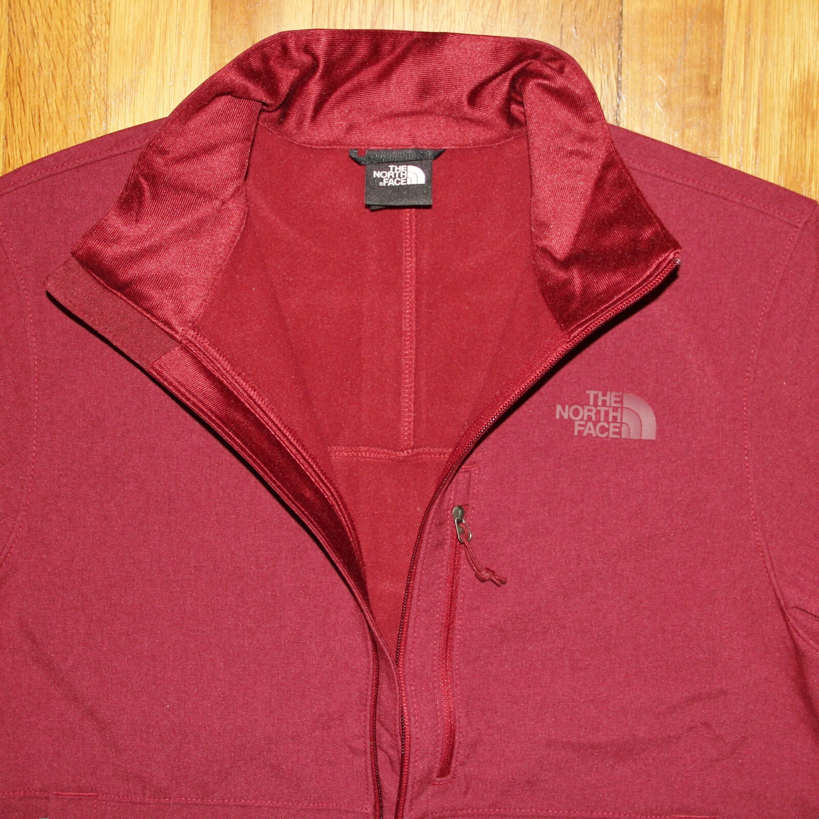 The North Face Apex Bionic Softshell Jacket Mens M L XL Cordovan Dark Heather