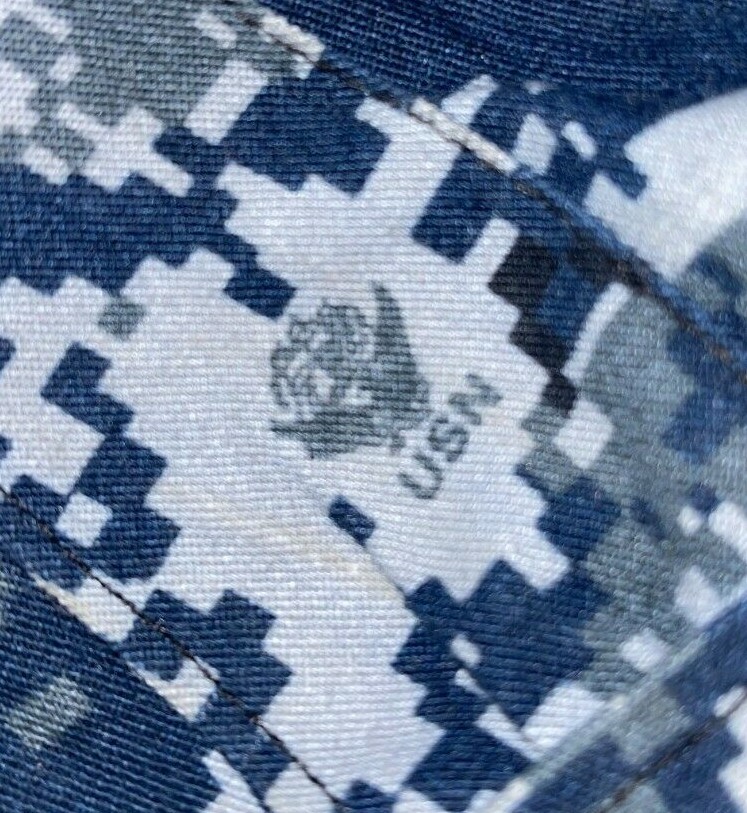 US NAVY NWU TYPE 1 BLUE DIGITAL CAMOUFLAGE BLUEBERRY UNIFORM PANTS TROUSERS