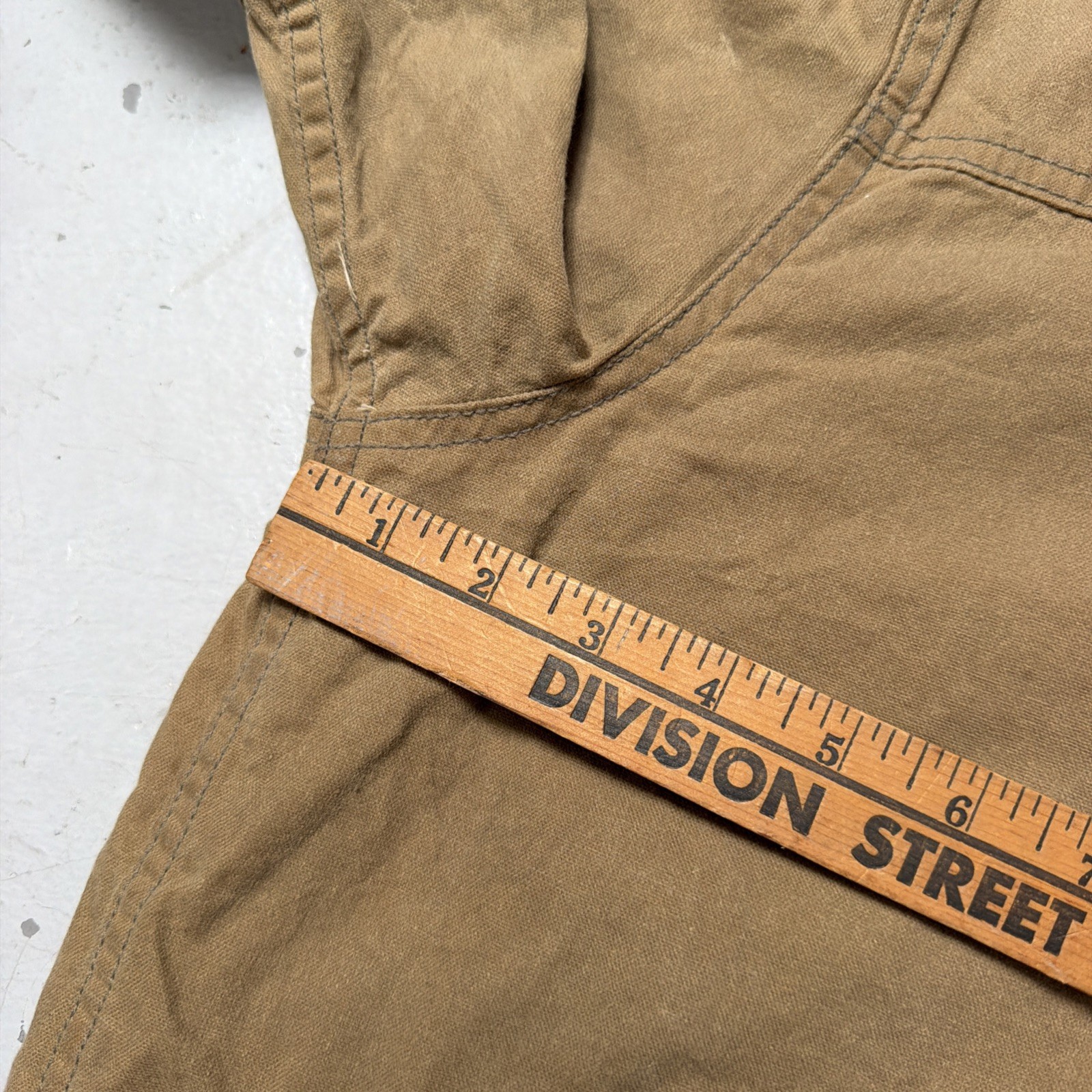 Flint & Tinder Waxed Trucker Work Jacket Lined Made In USA L $328