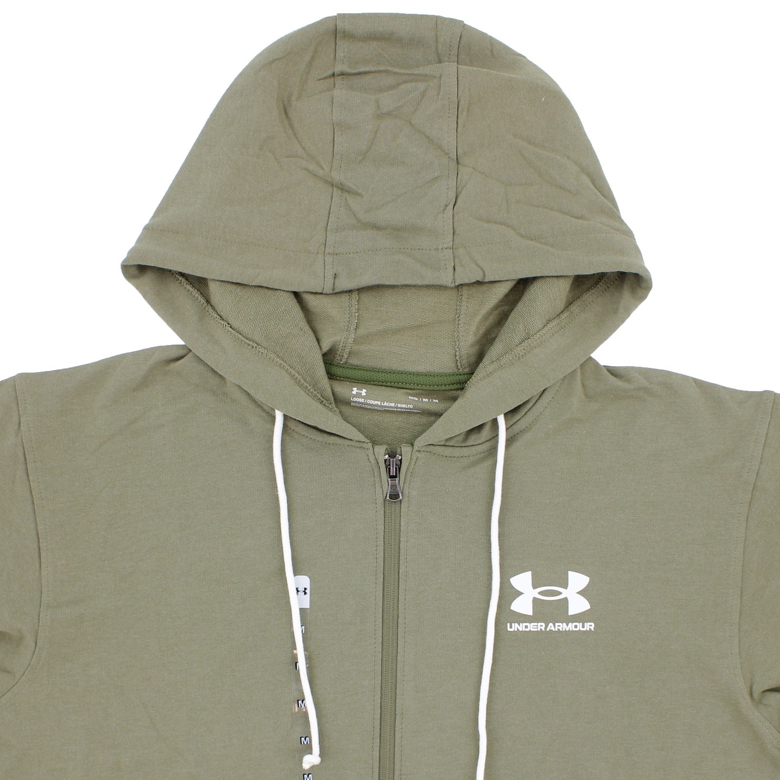 Under Armour Rival Terry Zip Up Hoodie, Men’s Long Sleeve Jacket with Pockets