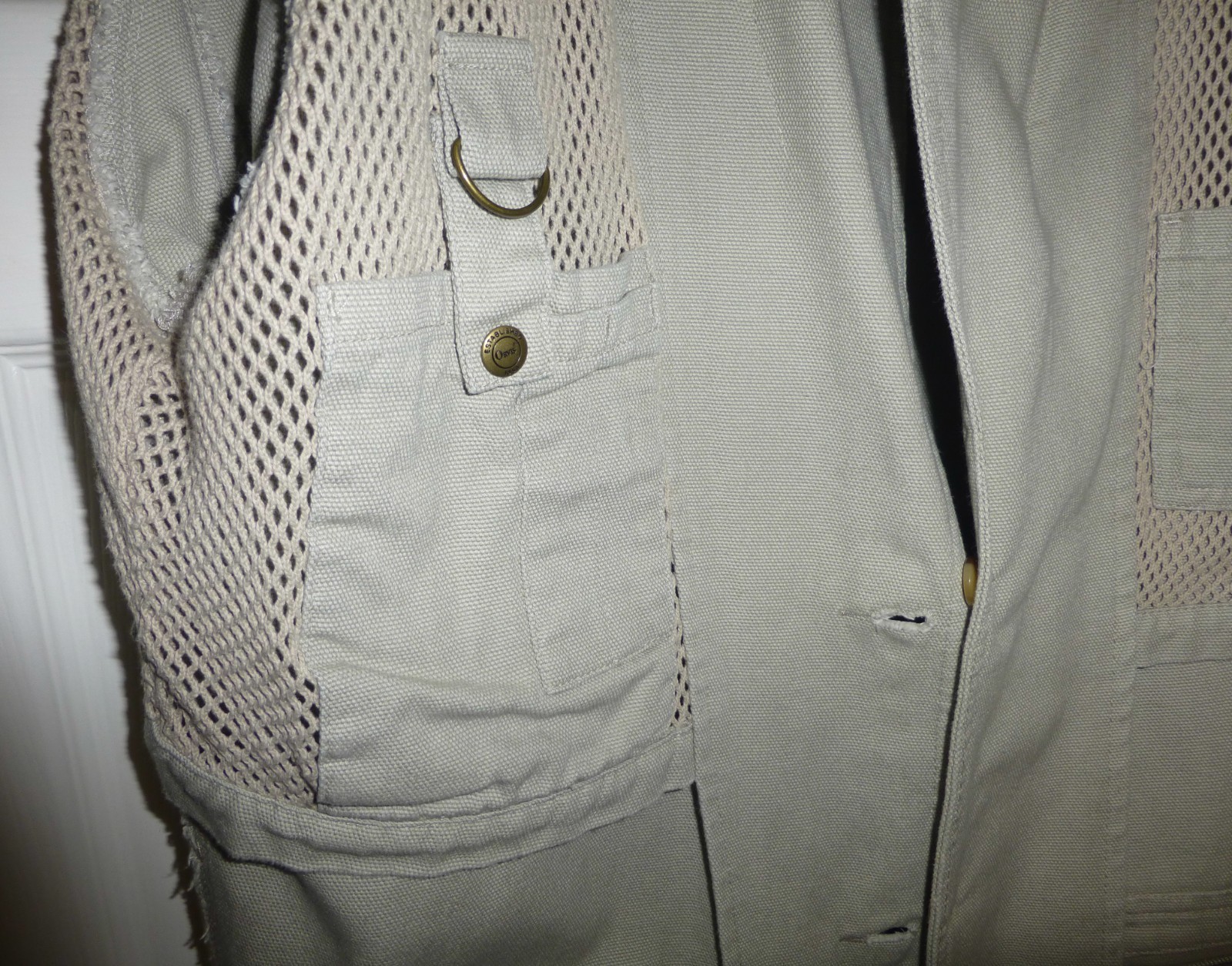 CLASSIC ORVIS ZAMBEZI JACKET in TAUPE , US size MEDIUM ( Large UK ? ) UK SELLER