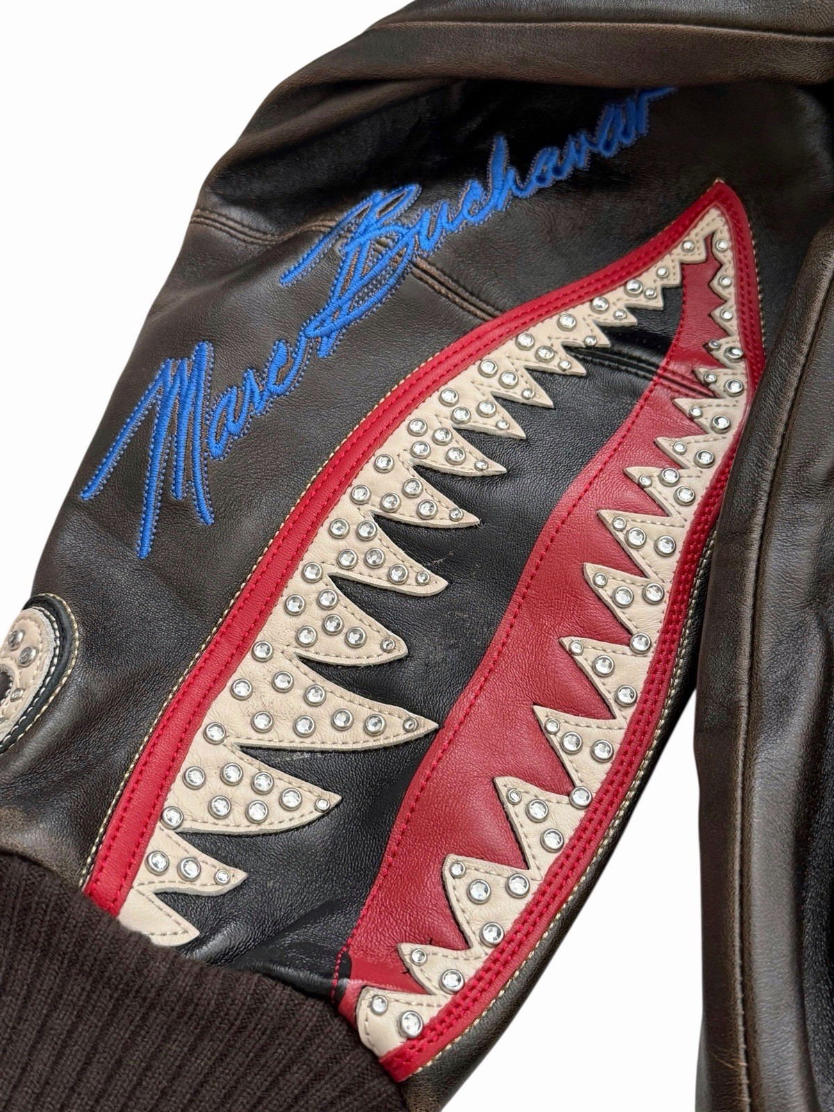 Pelle Pelle Men’s Leather Jacket Black ANNIVERSARY AMERICAN BRUISER Sz Small
