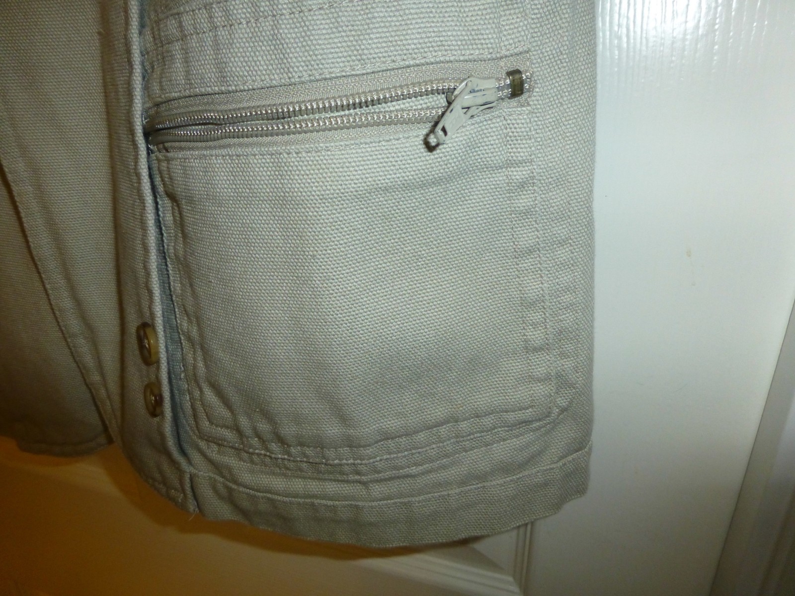 CLASSIC ORVIS ZAMBEZI JACKET in TAUPE , US size MEDIUM ( Large UK ? ) UK SELLER