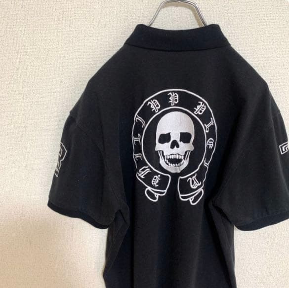 Philipp Plein Skull Polo Shirt Black Size Not Specified