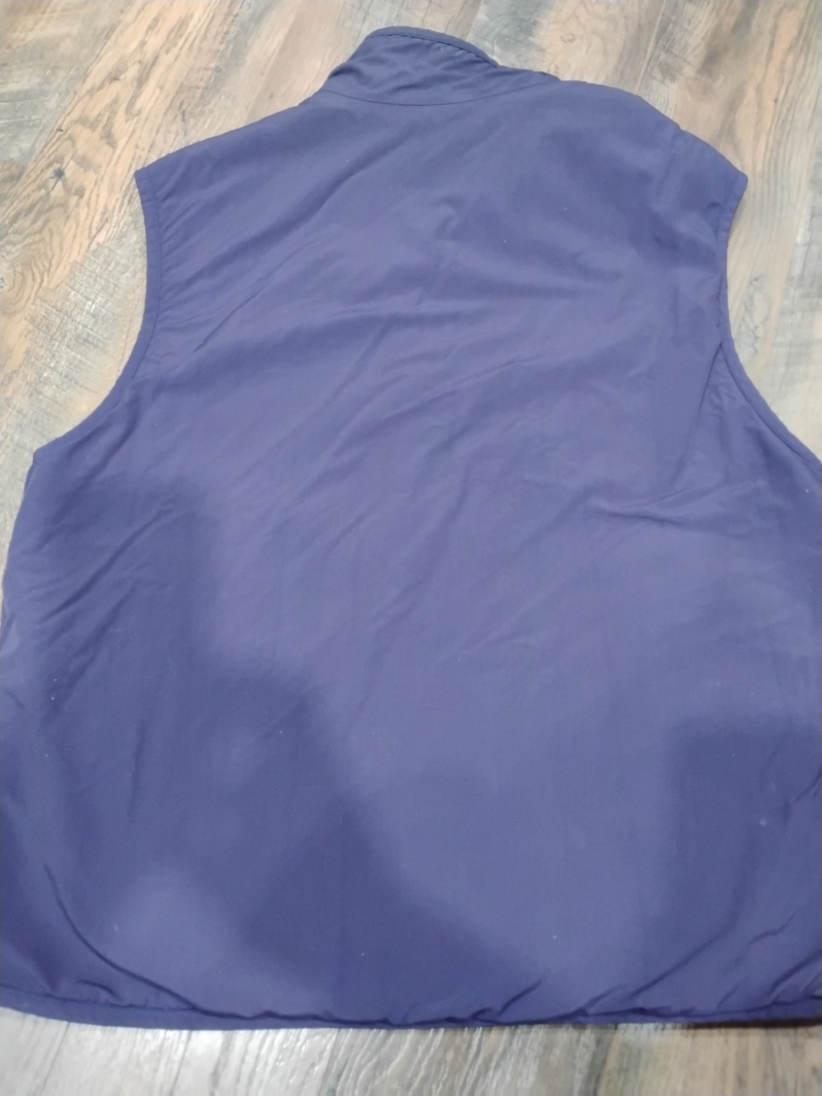 Ashworth Reversible Vest Men size L Gray Dark Purple Outdoor Spring Casual EUC