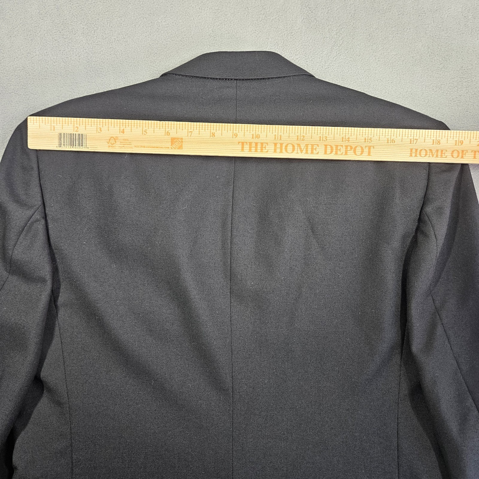 LANVIN Paris Tuxedo Blazer Mens 42R Black Wool Formal Wedding Jacket USA Prom