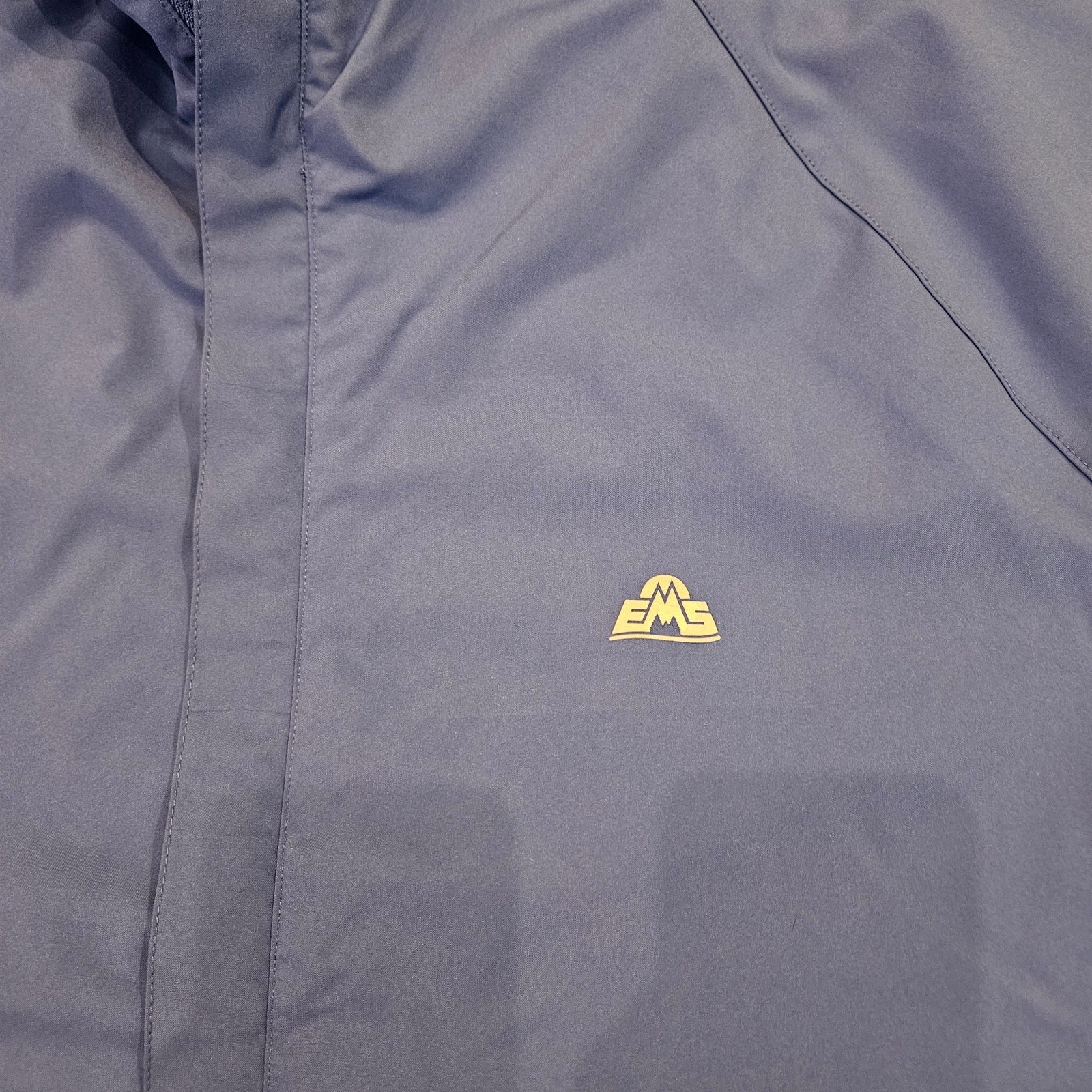 EMS Thunderhead Peak Rain Jacket Mens Size XXL Blue Waterproof Hooded Shell