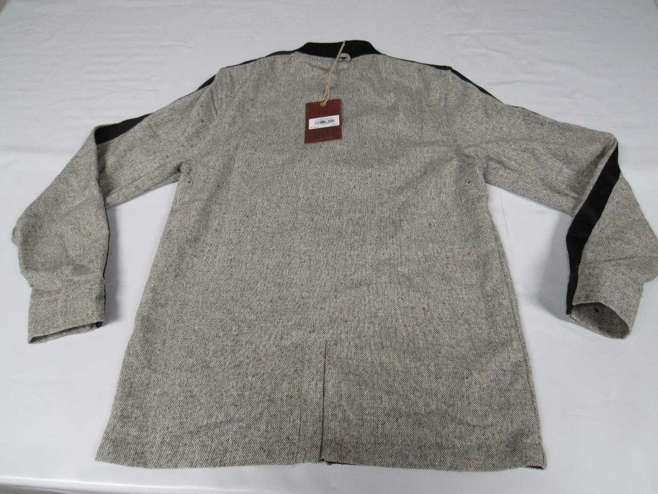 New Mitchell & Ness Mens Size XS-S-M-L-XL-2XL-3XL Gray Lavish Sports Jacket $100