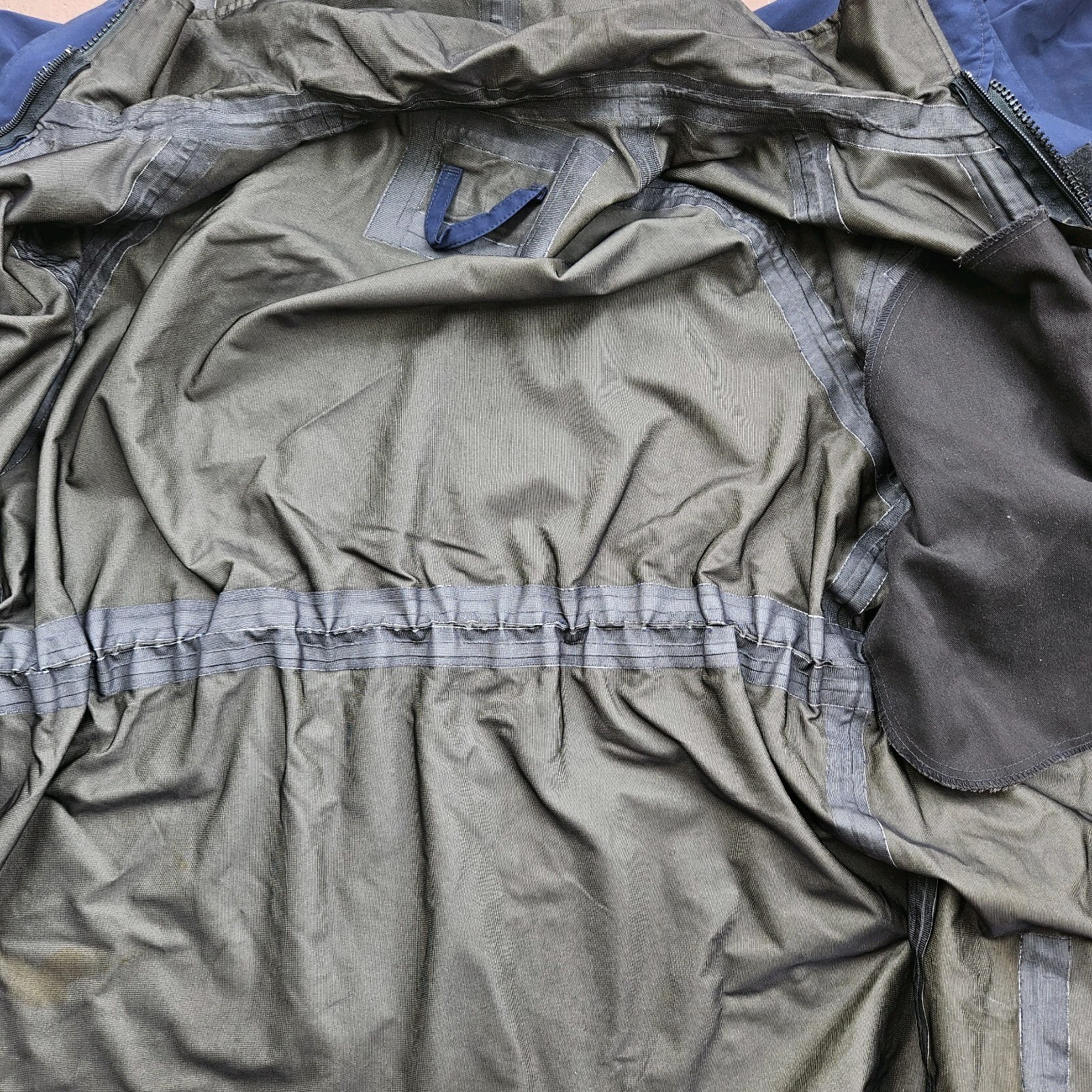 Propper Best Defense Foul Weather Parka Jacket Mens Large Gore Tex USA Navy