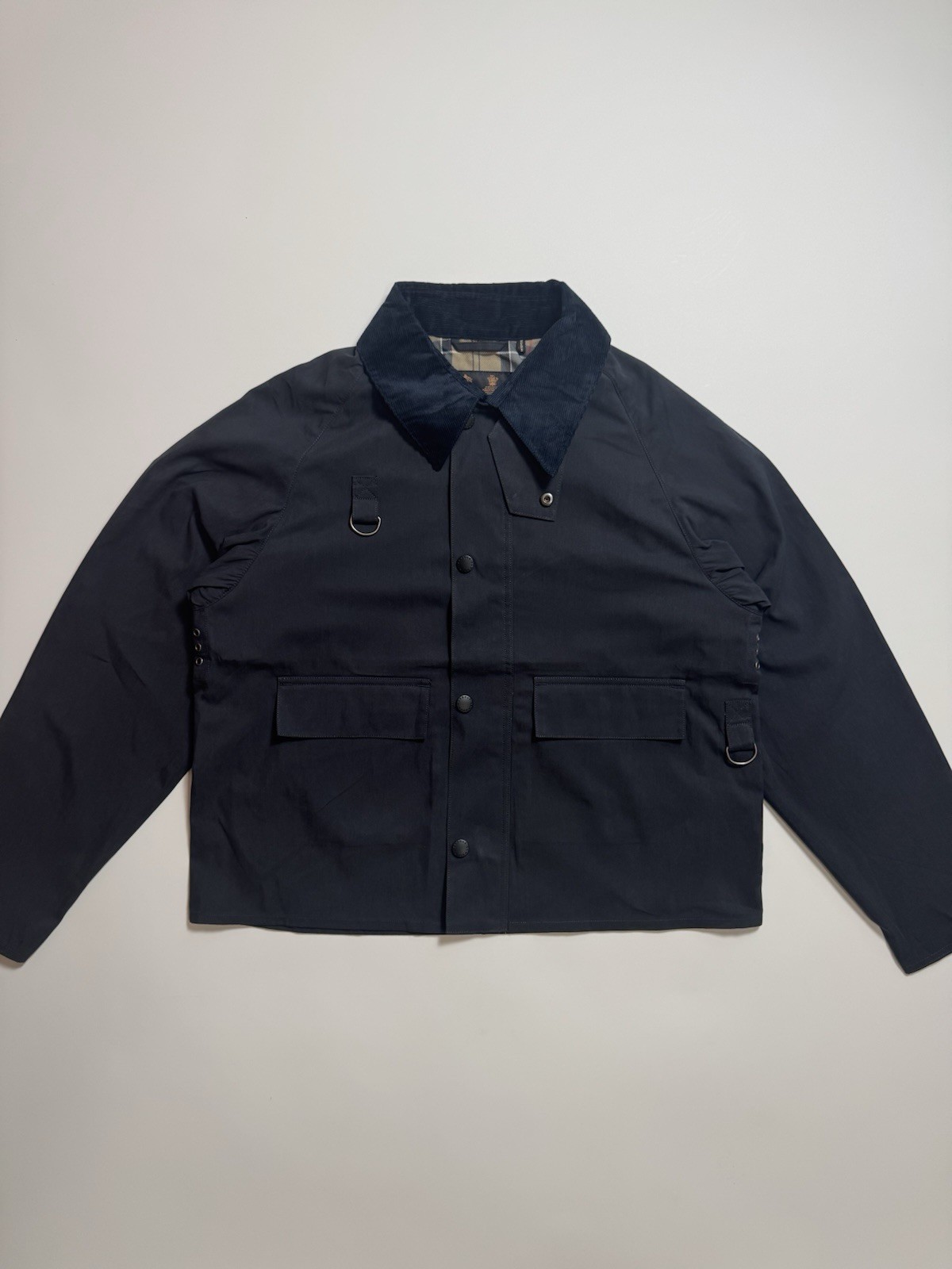Barbour Spey Casual Summer Blouson Cropped Lightweight Size L