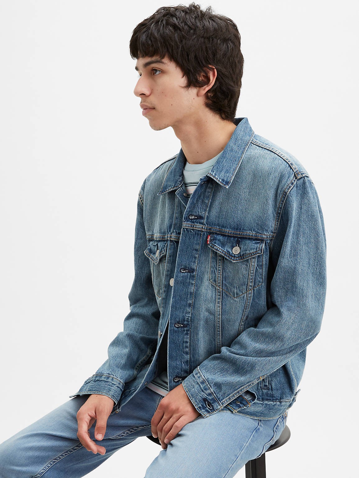 Levi’s Mens Trucker Jacket Size L