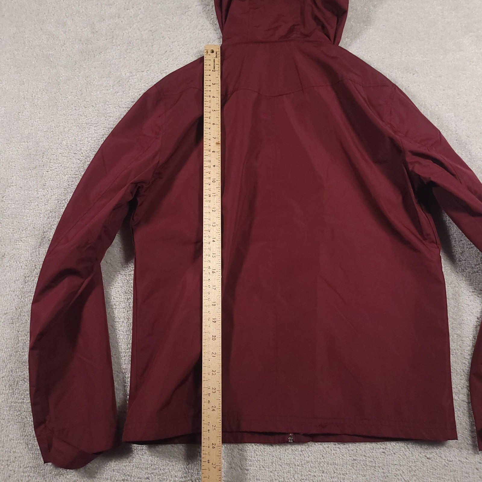 Forever 21 Jacket Mens XS Hooded Windbreaker Lightweight Polyester Pockets