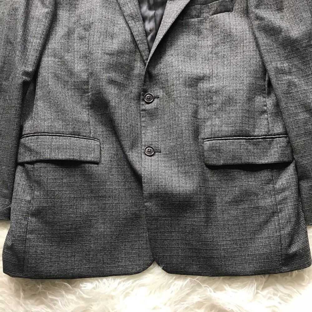 John Varvatos Star USA Two Button Wool Blazer