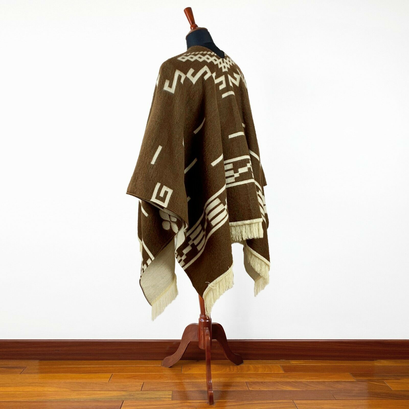 Clint Eastwood Western Cowboy Poncho Serape replica handmade of Alpaca wool