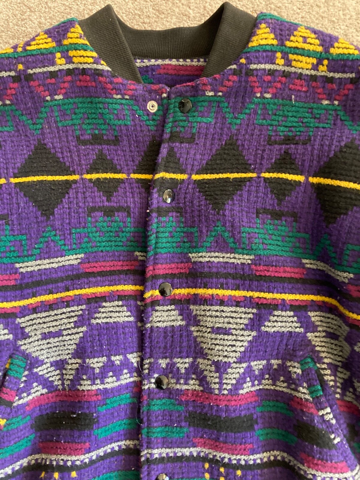 Yes Indian blanket bomber jacket, size XL