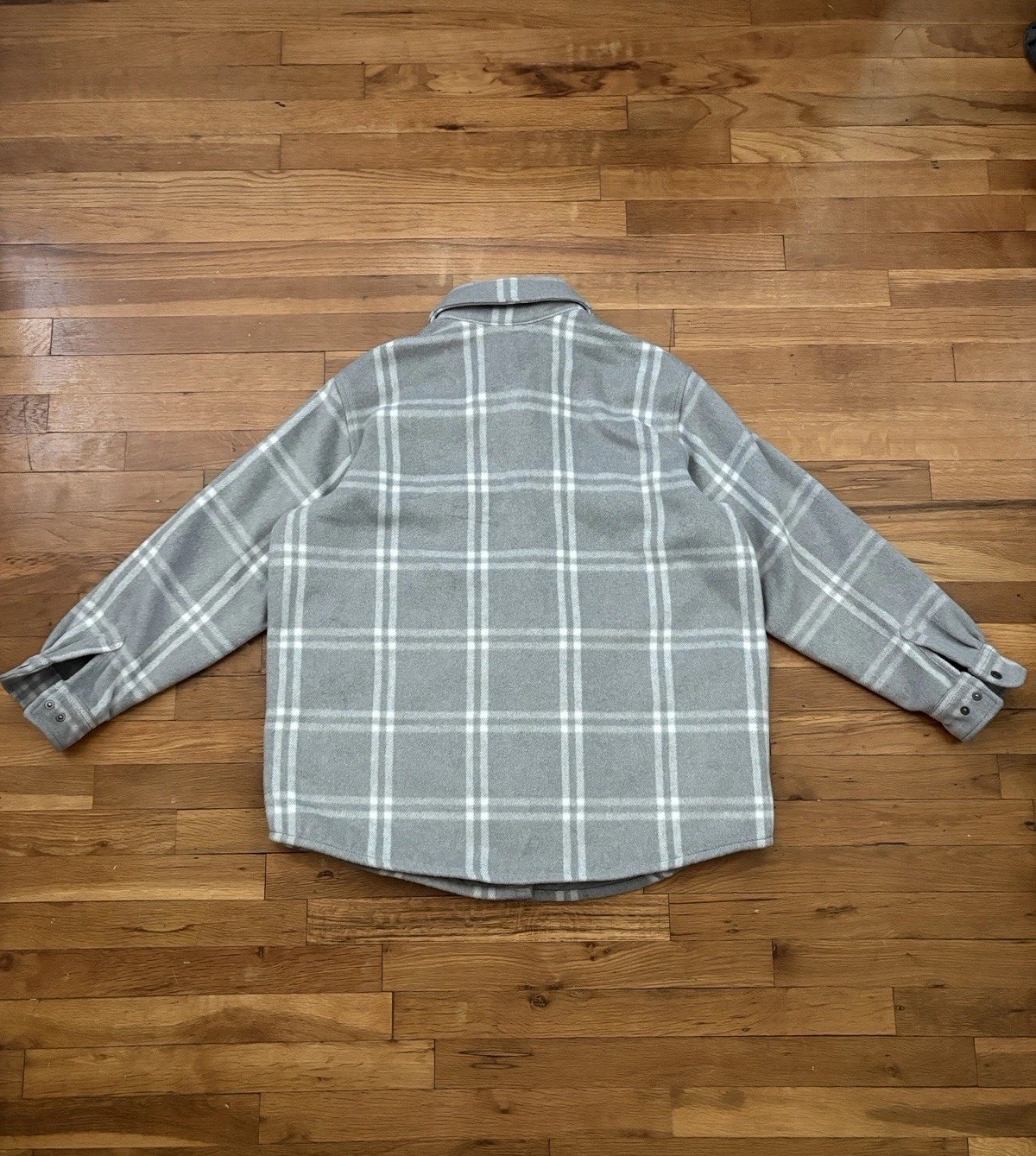 Ridgecut Flannel Jacket – Men’s XL – Gray/White