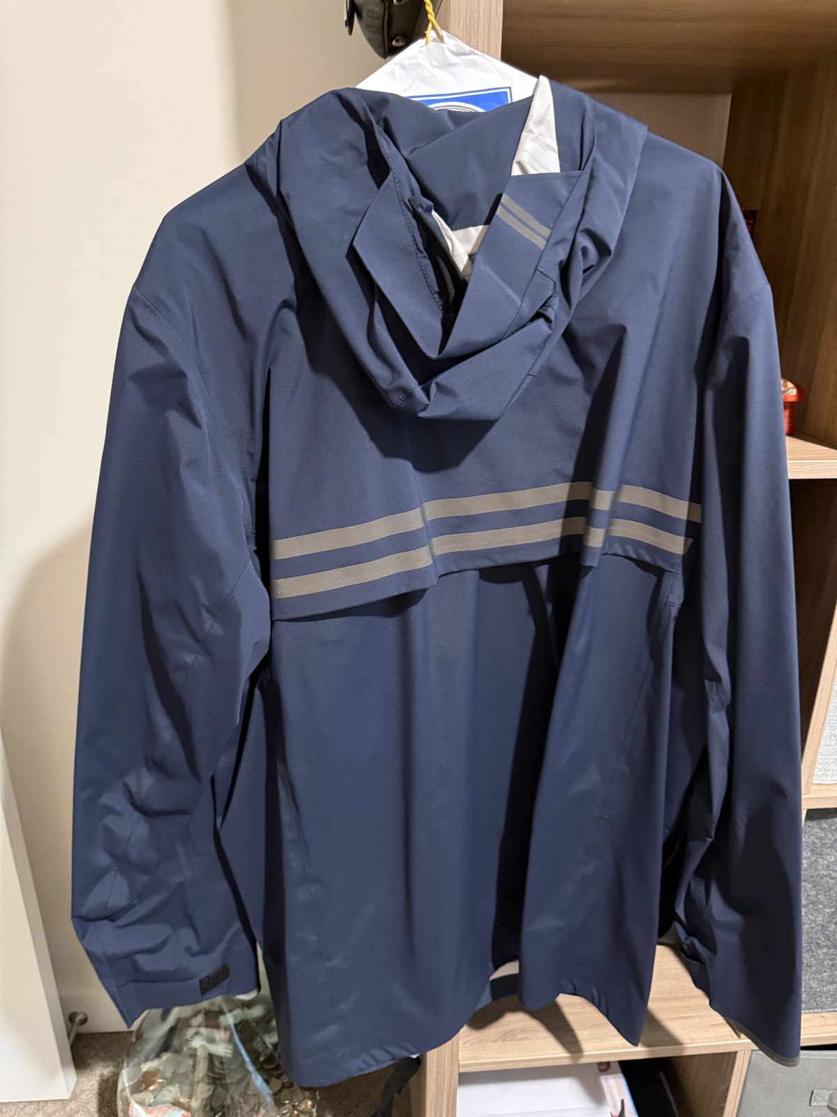 Canada Goose Nanaimo Rain Jacket Navy Hooded Shell Men’s XL