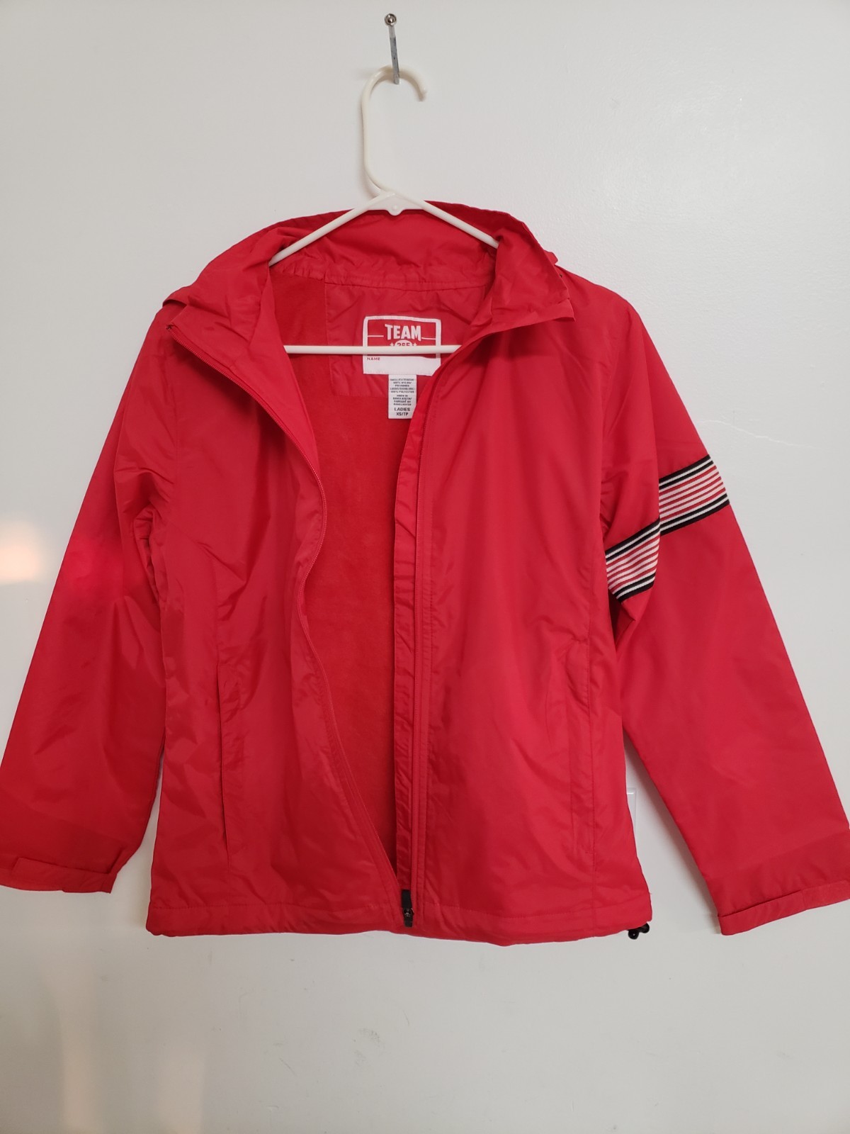 Team 365 Tt78W Ladies’ Boost All-Season Jacket With Fleece Lining – RED – S