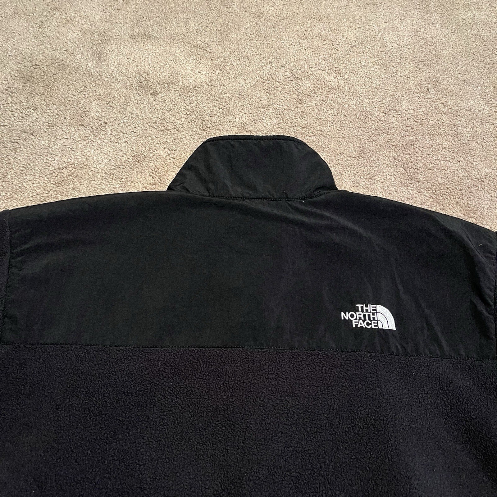 The North Face Denali Fleece Jacket M Black Zip Midweight Unisex Adults