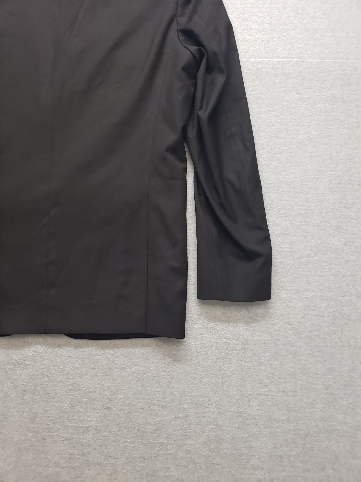 APT 9 Men Blazer Jacket 40L Black Single Breasted Notch Lapel Formal Business