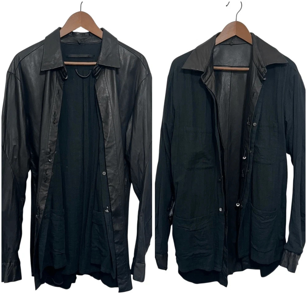 No, No, Yes The Leather Tailor Laboratory Double Sided Coat (READ DESCRIP)