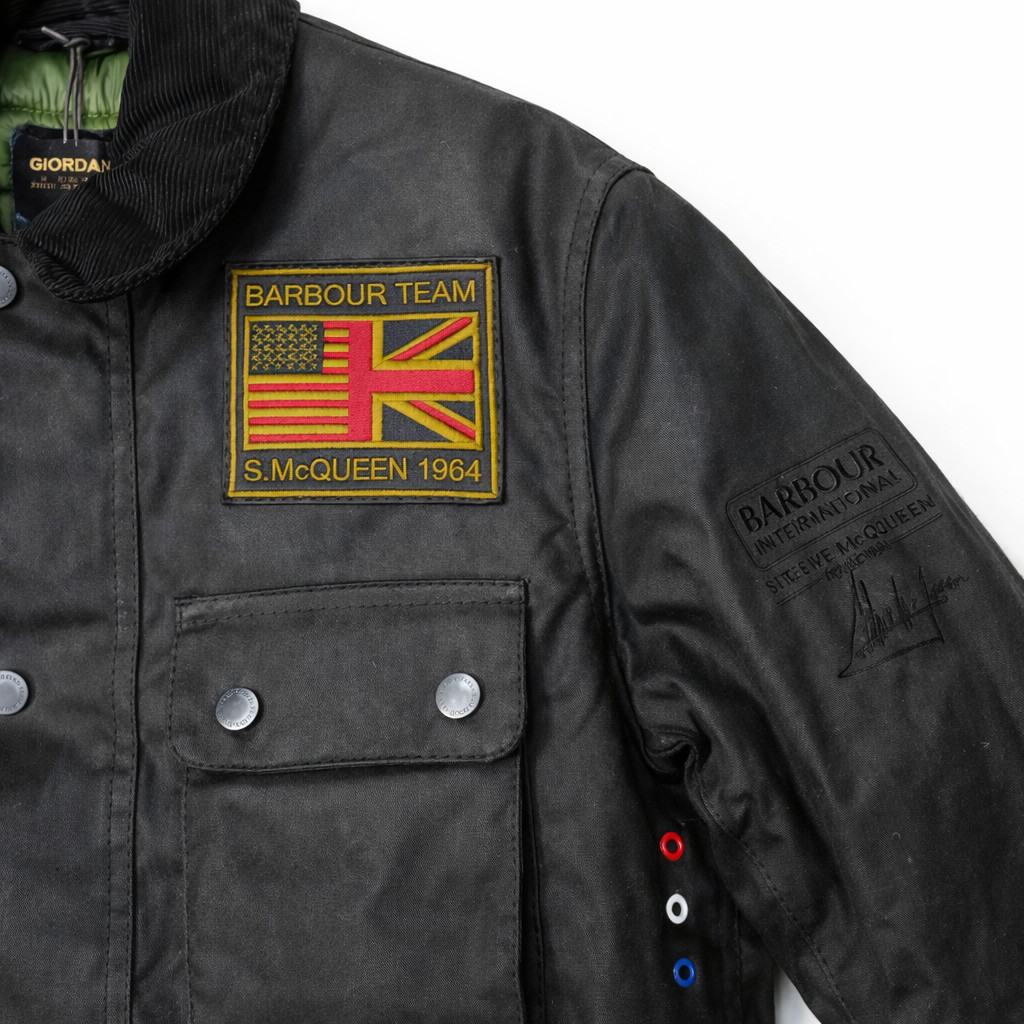 Barbour International Wax Jacket Men’s MWX1853BK51 Color Black