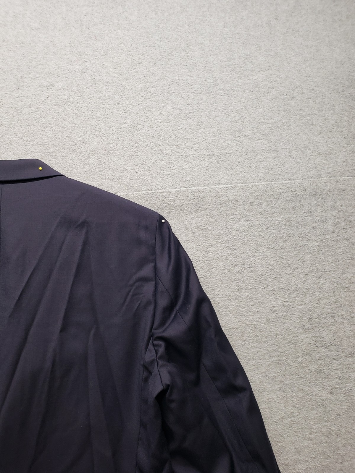 Lauren Ralph Lauren Men Blazer Jacket 38R Navy Blue Two Button Pockets Business