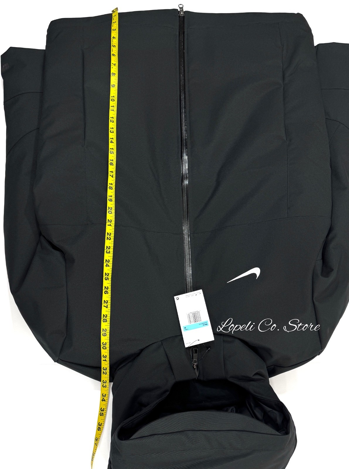 Nike 550 Black Parka Jacket Down Filled Storm Fit Hooded DJ6526-010 Medium