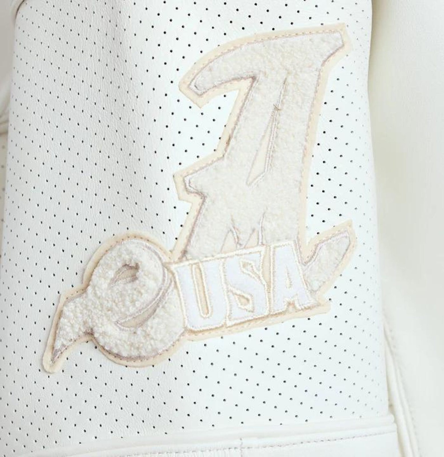 Avirex White Leather Varsity Jacket – Premium Embroidered NYC Back Design with C