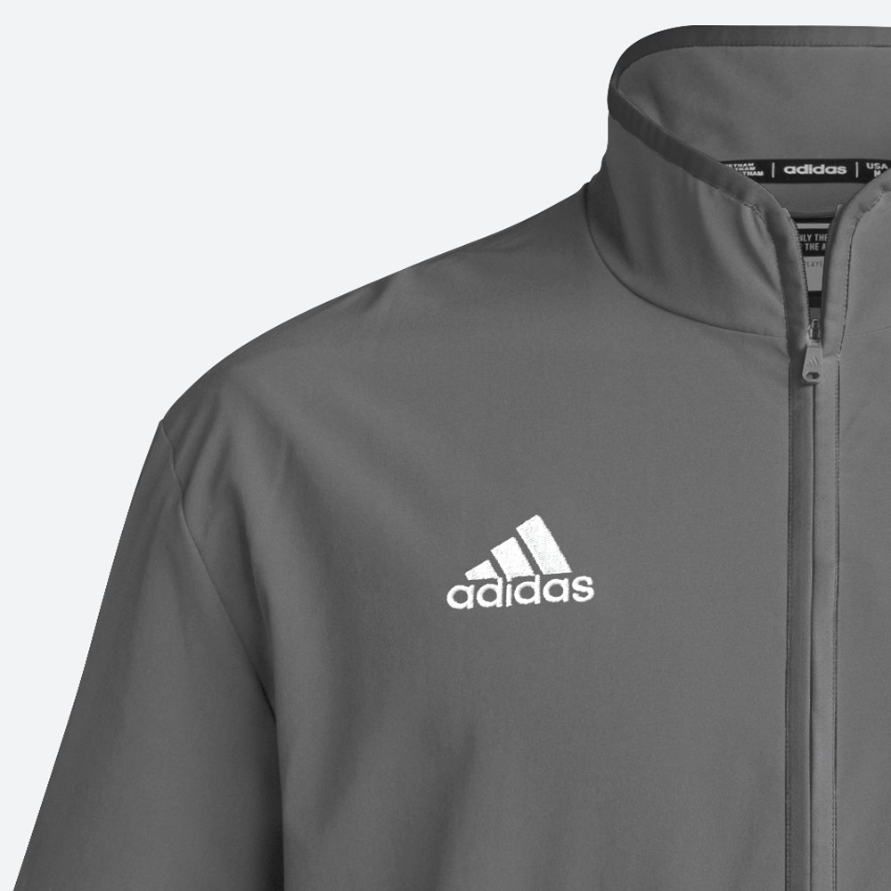 adidas Coach Short Sleeve 14 Quarter Zip Pullover Mens Grey Casual Athletic Oute