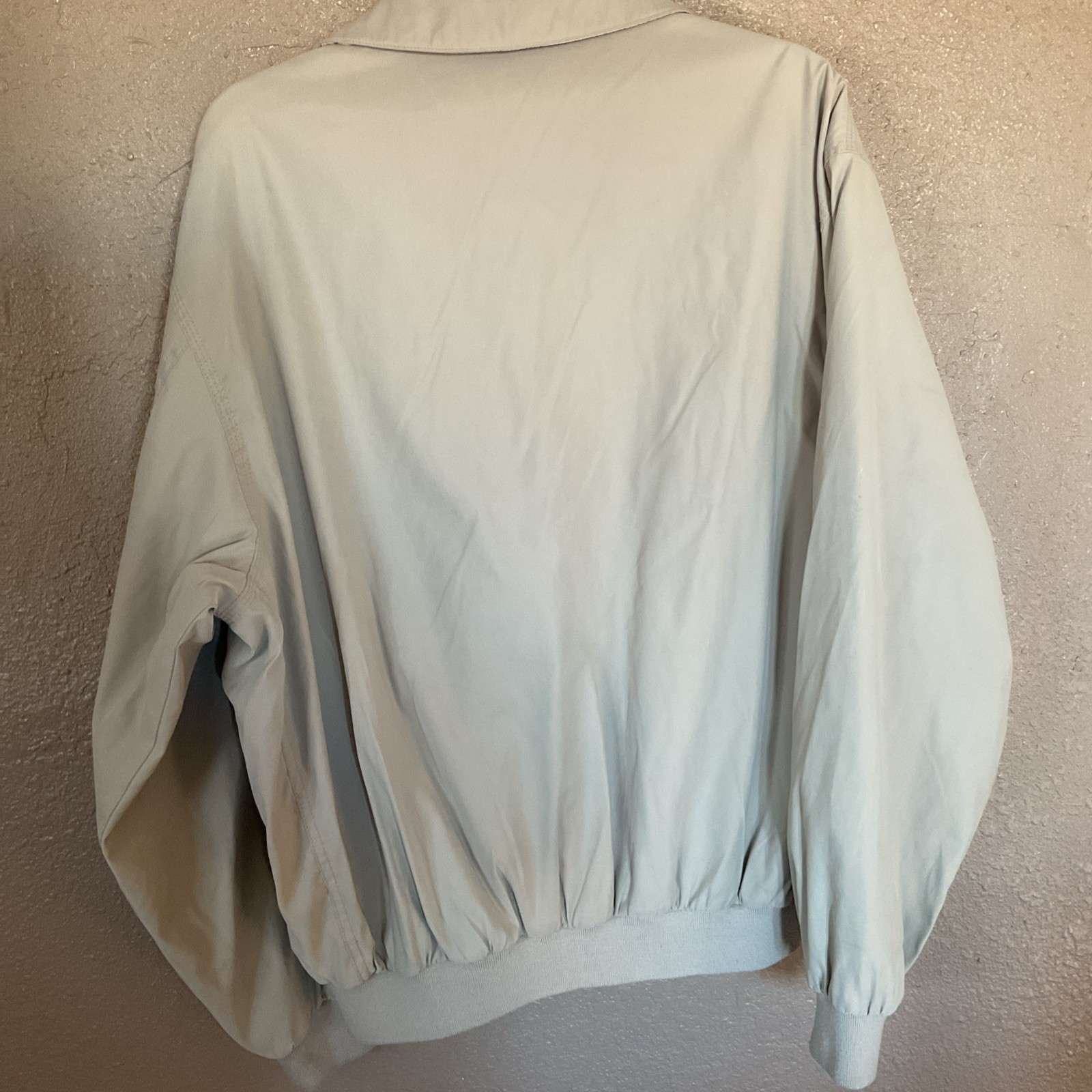 Weatherproof Mens Jacket Bomber Full Zip Collared Pockets AU Logo Size M