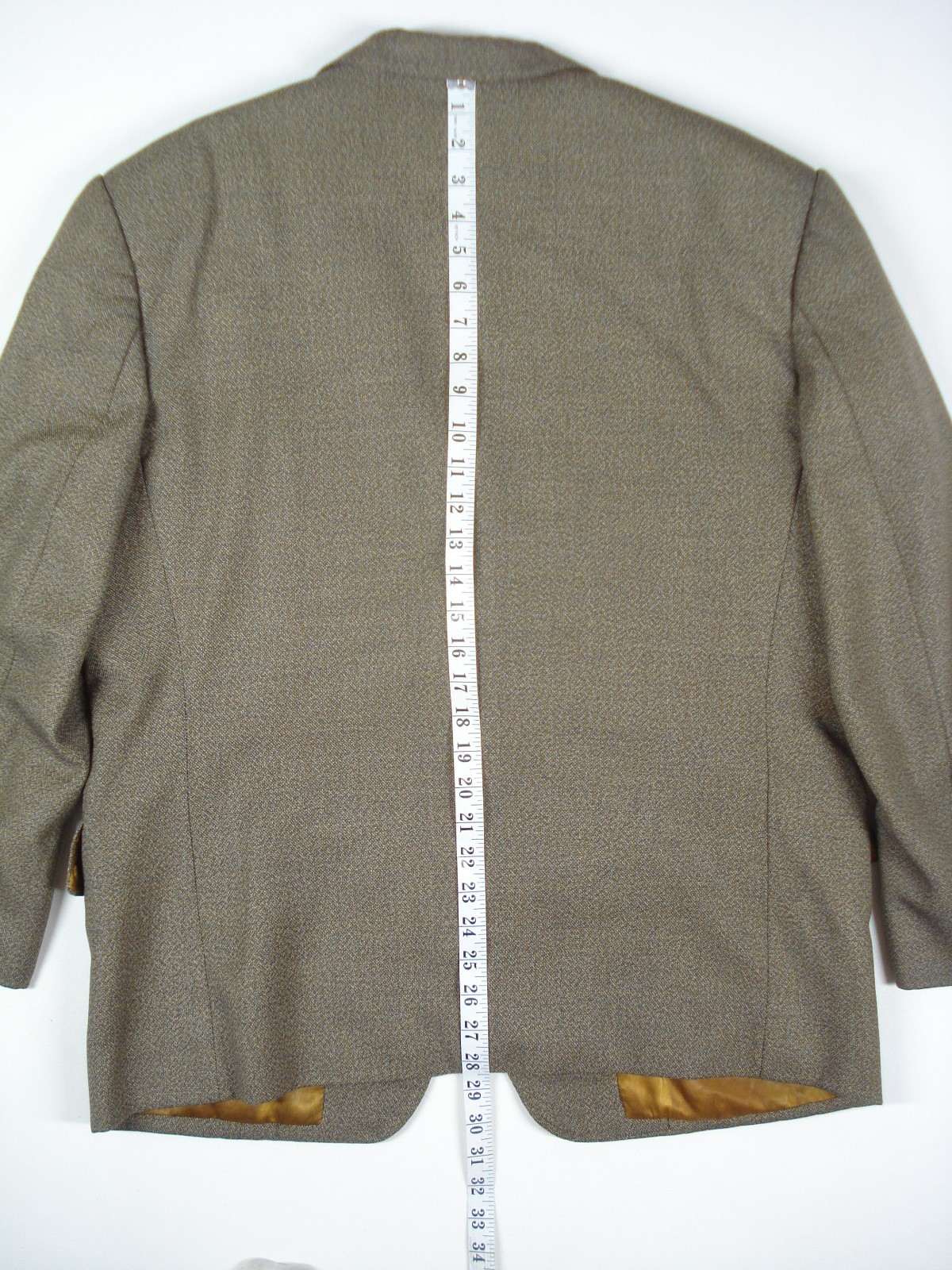 Vintage Reid & Taylor Jacket Men UK 44 Made in Scotland Tweed Worsted Blazer VGC
