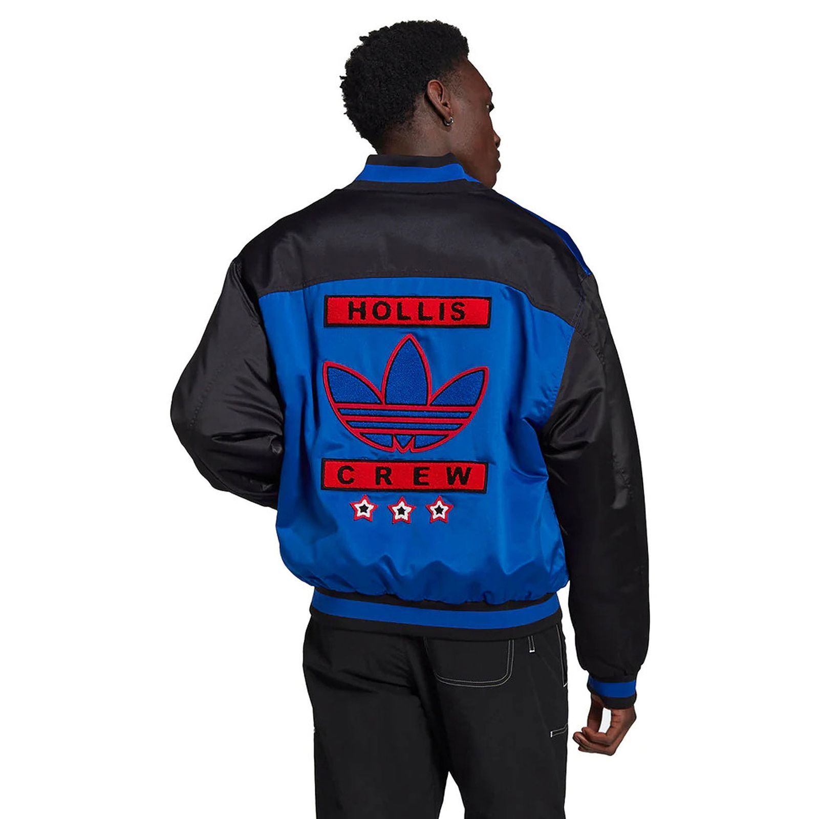 adidas Originals Run D. M.C. Varsity 80s Hollis Ny Hip Hop Bomber College