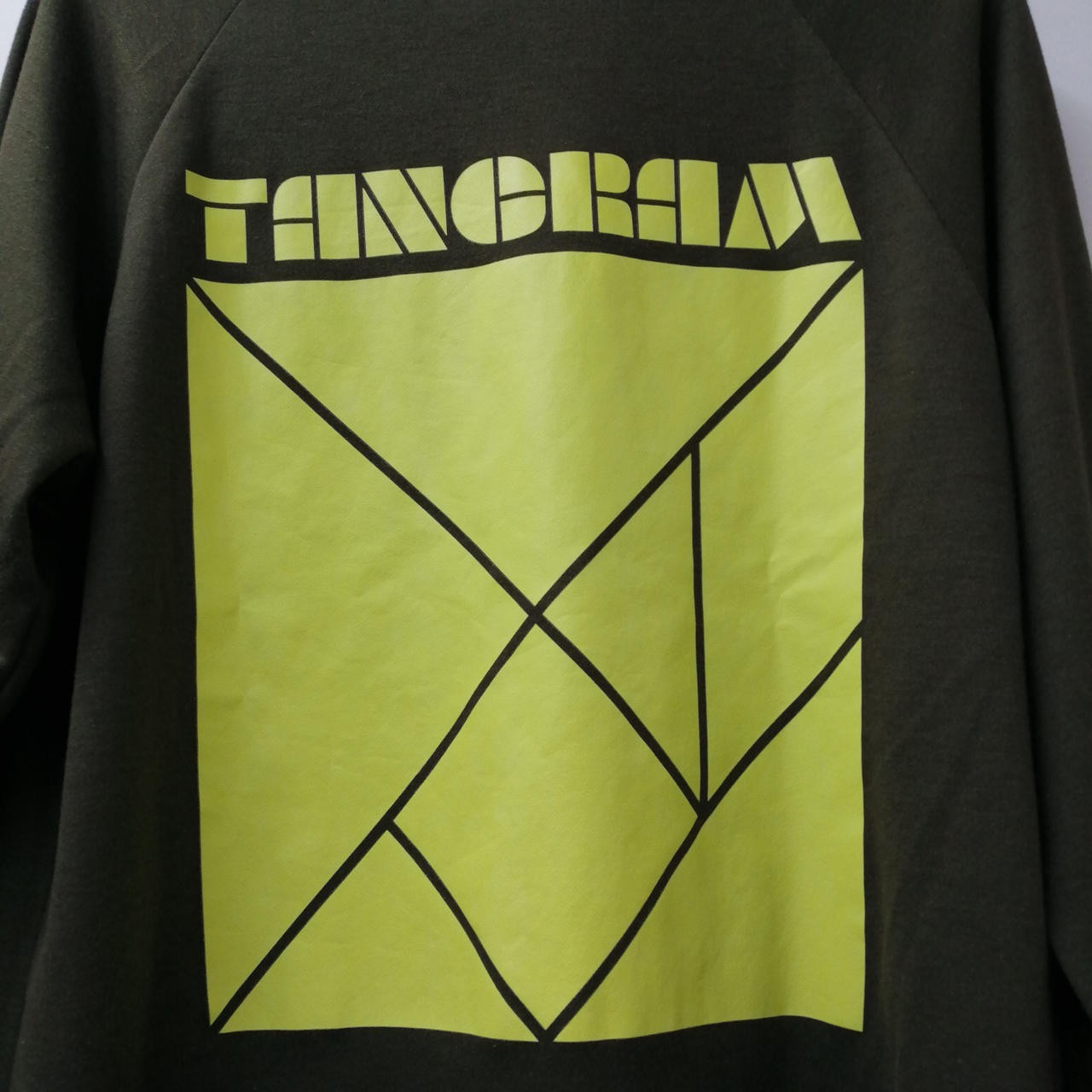 TANGRAM TGS-MT105 Basic Logo Air Mockneck T-Shirt S 96cm Chest Blue