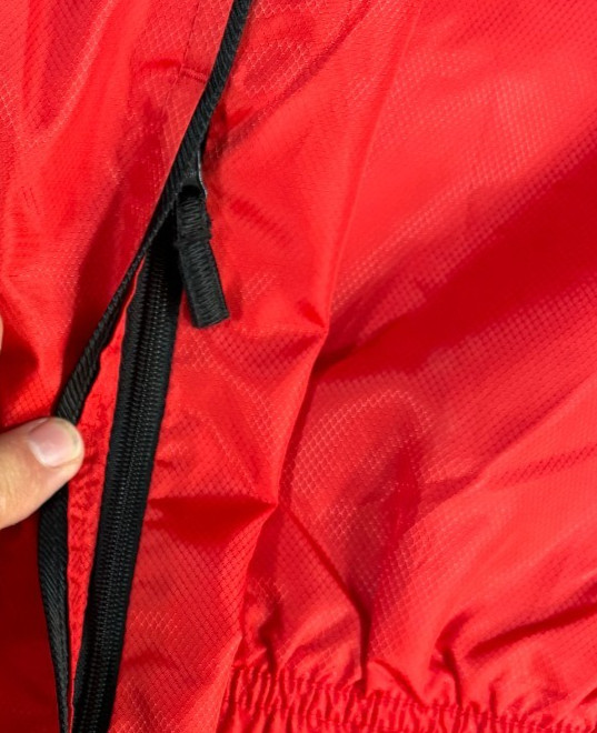 Reebok Cincinnati Reds Windbreaker Jacket Red Full Zip Pockets Men Size XXL