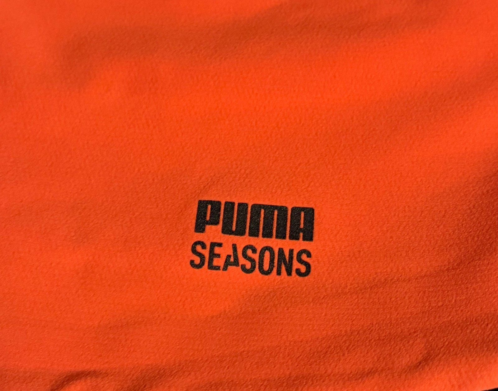 PUMA Seasons Softshell Running Jacket $160 Hot Heat Orange 524108 Men’s LARGE L