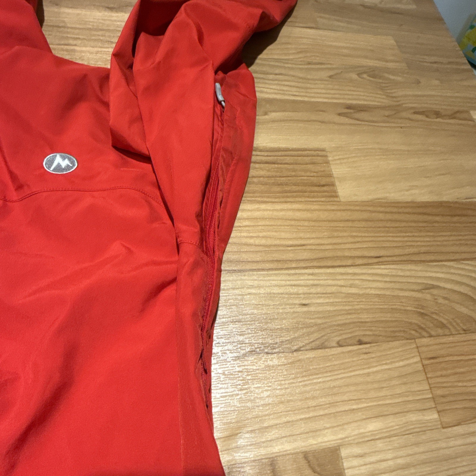 MARMOT Minimalist Gore-Tex Mens S/P Rain Parka/Jacket Red