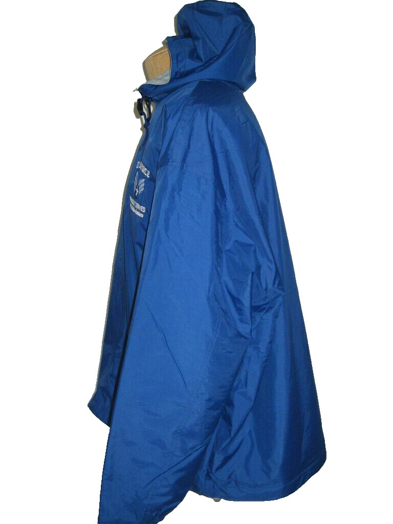 UNITED STATES US AIR FORCE FULL ZIP HOODED JACKET MENS 4XL BLUE NEW with tag