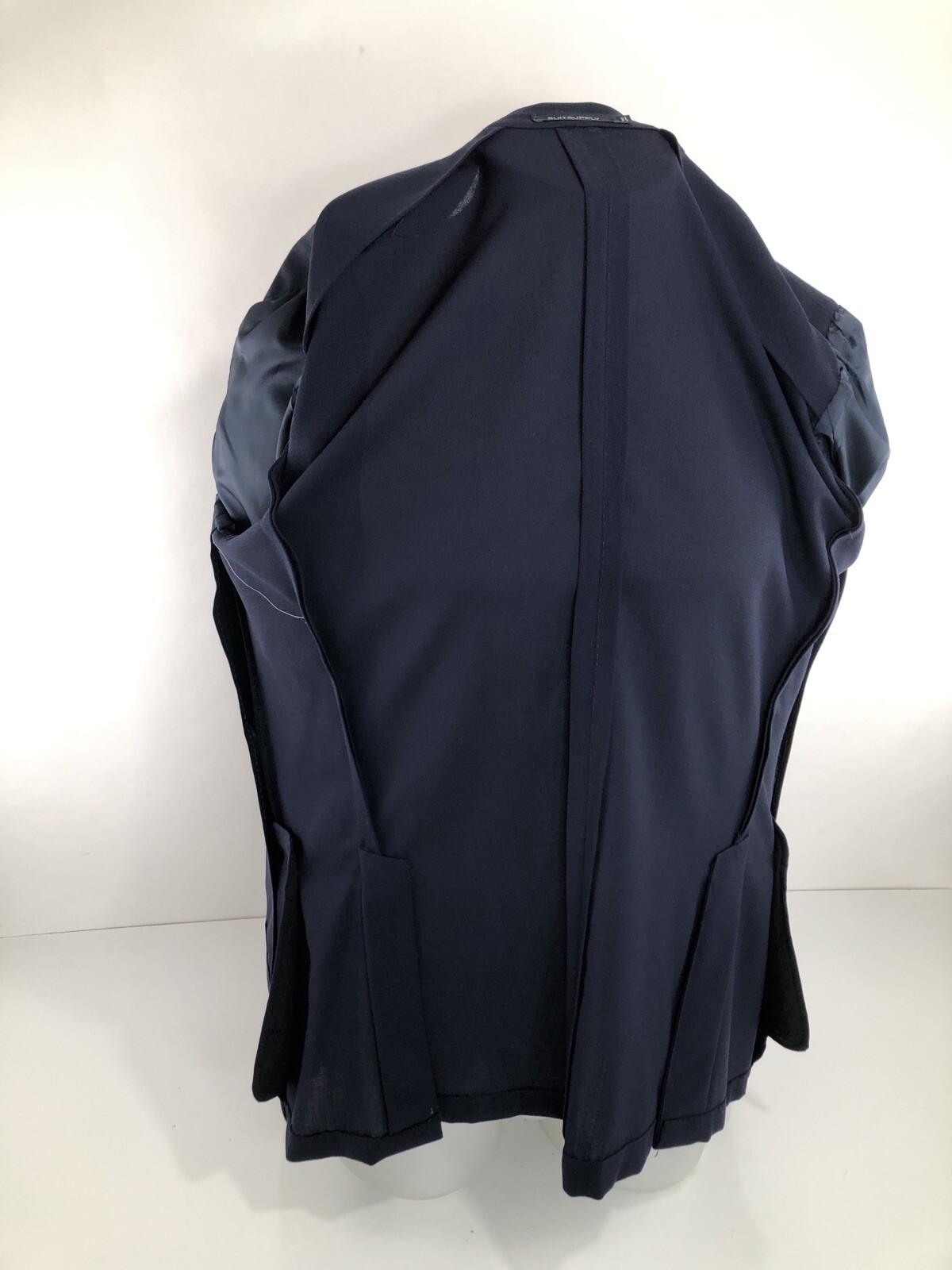 SUIT SUPPLY – HAVANA TRAVELLER Slim CERRRUTI WOOL – 40 L Blazer Jacket