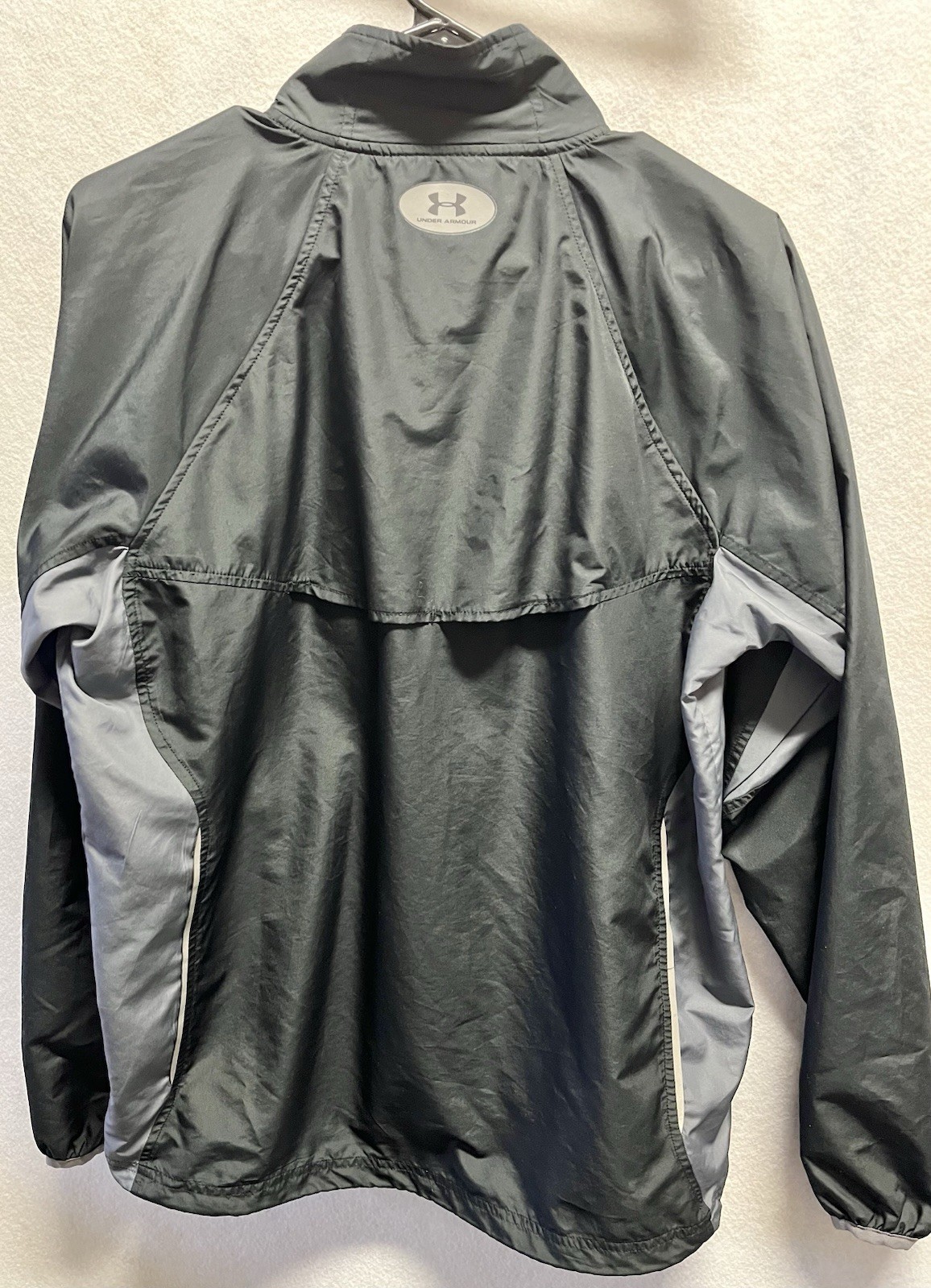 UNDER ARMOUR All Season Gear Mens Long Sleeve Vented Full Zip Jacket Tag Sz M